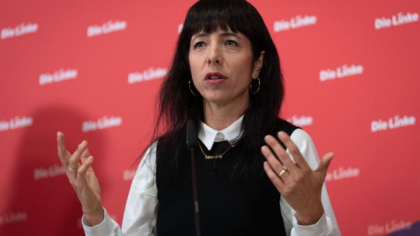 Elif Eralp, Spitzenkandidatin der Berliner Linken für die Wahl zum Abgeordnetenhaus. (Archivbild)