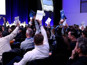 Bei Hertha BSC steht die Mitgliederversammlung auf dem Programm.