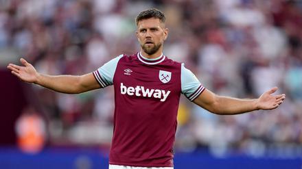 Niclas Füllkrug von West Ham United, das er nur selten trug und wohl bald ganz ablegen wird.