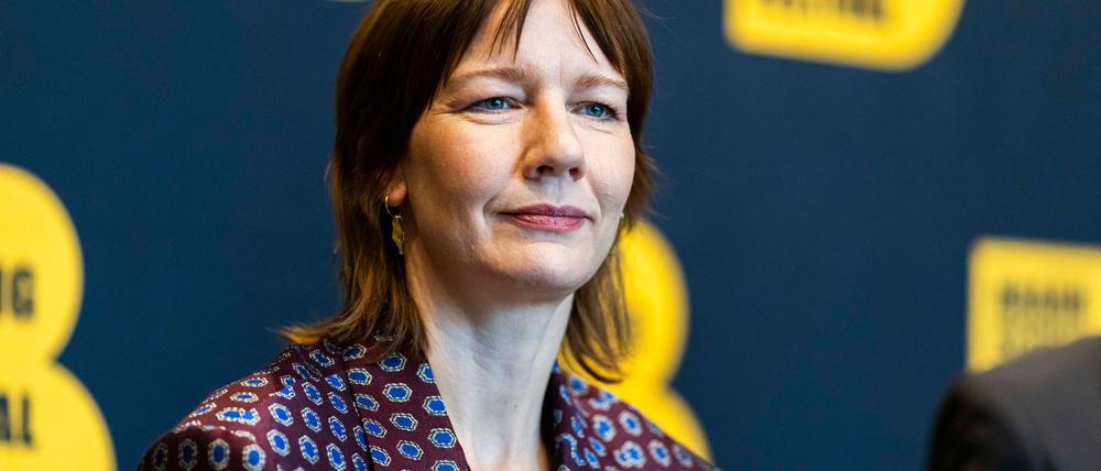 Schauspielerin Sandra Hüller beim Braunschweig International Film Festival: Sie ist dort Stargast und wird mit dem Hauptpreis ausgezeichnet.