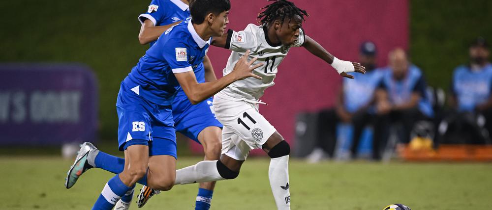 Der Münchner Wisdom Mike blieb diesmal ohne Torerfolg. (Archivbild)