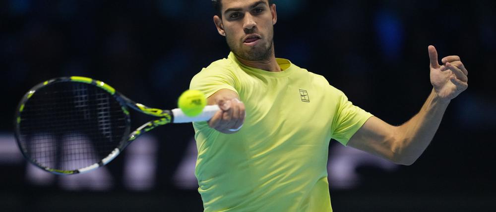 Carlos Alcaraz macht das Traumfinale bei den ATP Finals perfekt.