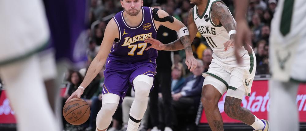 Luka Doncic erzielte wieder über 40 Punkte.