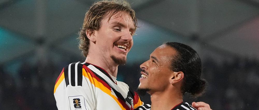 Nick Woltemade und Leroy Sané sind plötzlich die deutsche Hoffnungsträger.