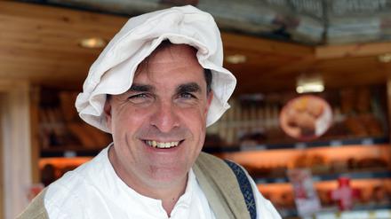 Karl-Dietmar Plentz, Inhaber der Bäckerei und Konditorei Plentz.