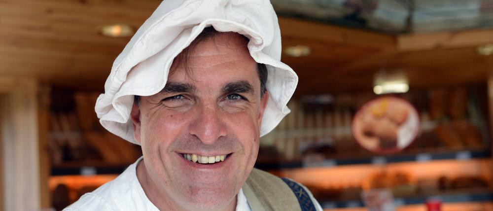 Karl-Dietmar Plentz, Inhaber der Bäckerei und Konditorei Plentz.