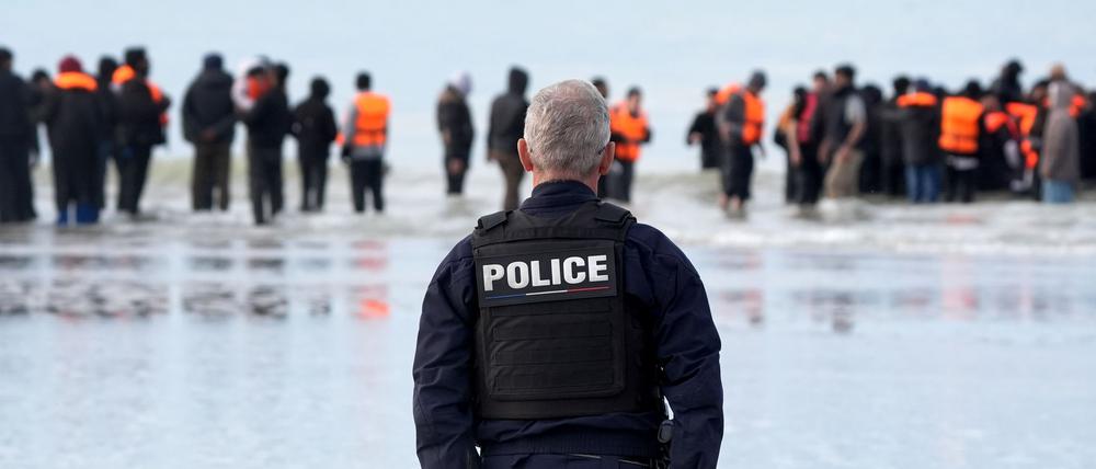 Die meisten illegalen Migranten erreichen Großbritannien über den Ärmelkanal.
