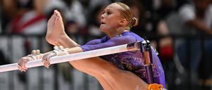 Angelina Melnikowa wurde in Jakarta Weltmeisterin im Mehrkampf.