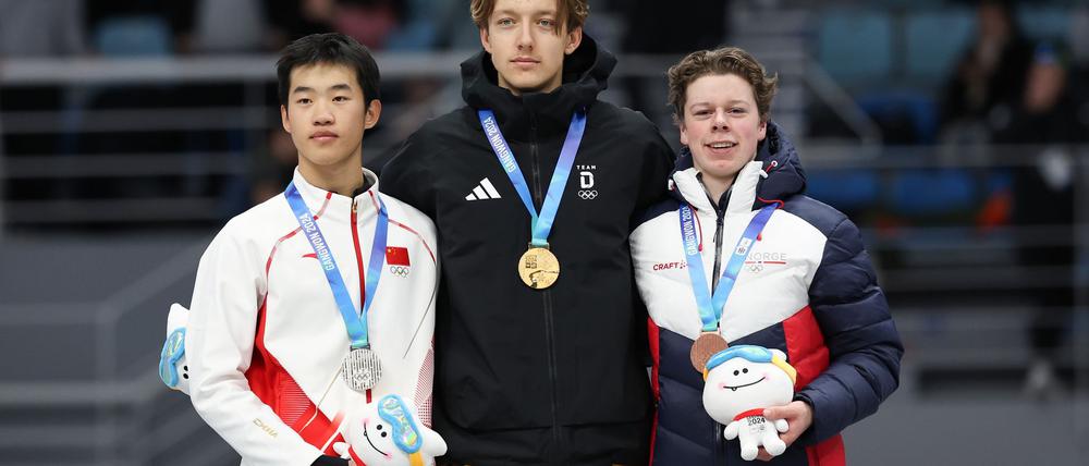 Sorgt für den zweiten deutschen Rekord: Finn Sonnekalb (M). (Archivfoto)