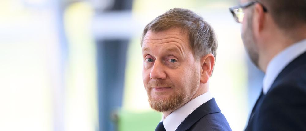 Michael Kretschmer (CDU), Ministerpräsident von Sachsen, hat eine langfristige Rückkehr zu russischem Gas gefordert.