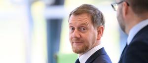 Michael Kretschmer (CDU), Ministerpräsident von Sachsen, hat eine langfristige Rückkehr zu russischem Gas gefordert.