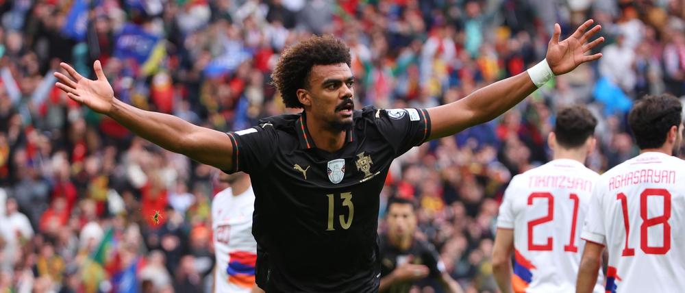 Eröffnete den Torreigen: Portugals Renato Veiga.