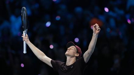 Feiert den erneuten Triumph bei den ATP Finals: Jannik Sinner