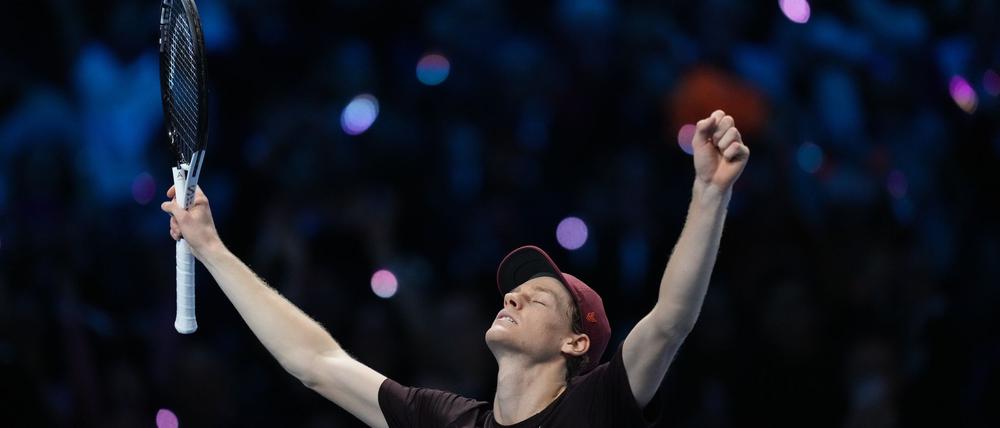 Feiert den erneuten Triumph bei den ATP Finals: Jannik Sinner