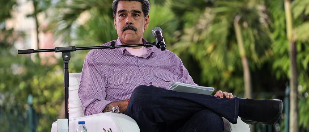 Die USA beschuldigen Maduro, Anführer eines Kartells zu sein.