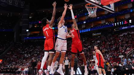 Welt- und Europameister Franz Wagner war einmal mehr Top-Scorer der Magic.