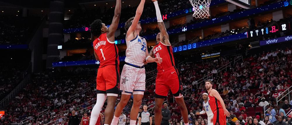 Welt- und Europameister Franz Wagner war einmal mehr Top-Scorer der Magic.