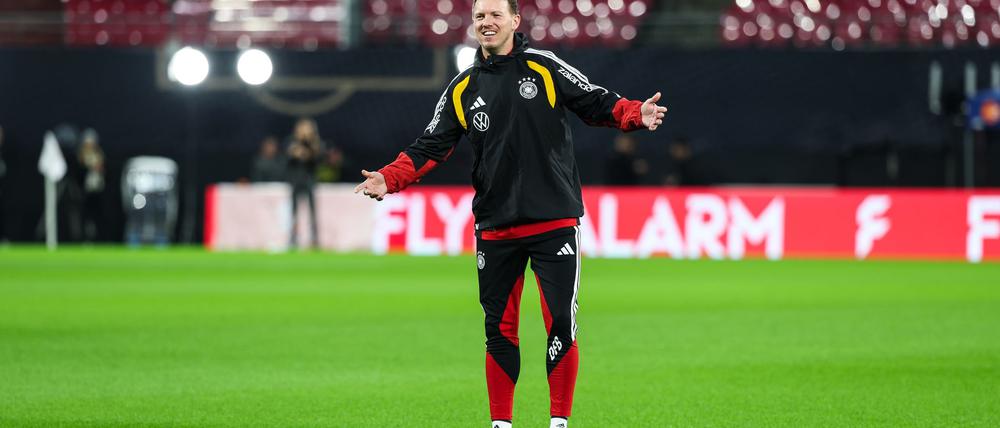 Julian Nagelsmann spricht über die Entwicklung bei der Nationalmannschaft.