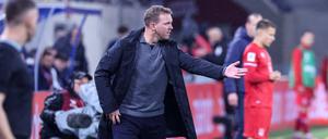 Julian Nagelsmann wählte nach der schwachen ersten Halbzeit in Luxemburg moderate Worte in der Kabine.