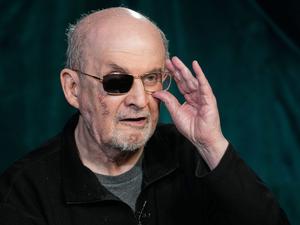 Der Schriftsteller Salman Rushdie