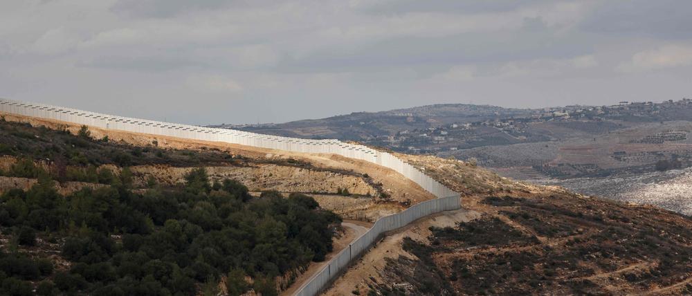 Grenze zum Libanon.