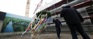 Deckenfest beim Sportforum Schlaatz.