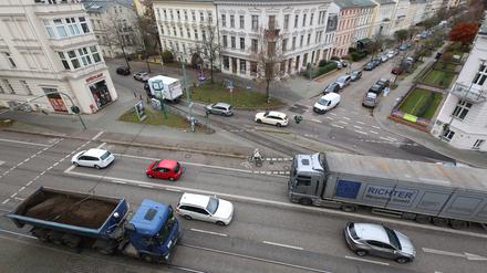 Unfallschwerpunkt Zeppelinstraße / Geschwister Scholl Straße Potsdam