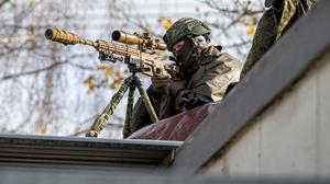 Scharfschütze der Bundeswehr, Symbolbild.   