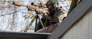 Scharfschütze der Bundeswehr, Symbolbild.