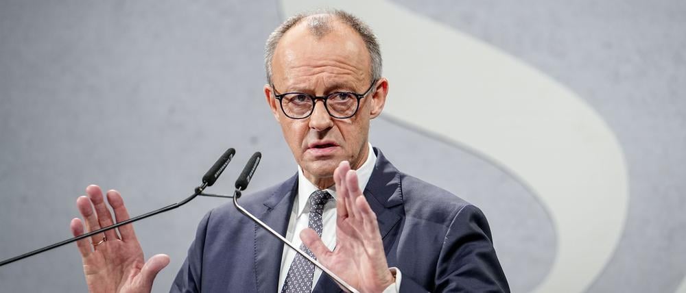 Schatten über seiner Kanzlerschaft? Friedrich Merz muss zumindest eine ernste Krise überstehen.