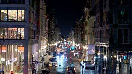 Die Friedrichstraße in Berlin soll nach dem Willen des Senats attraktiver werden. 