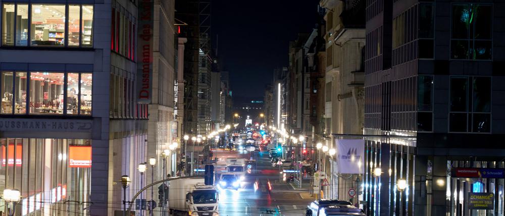 Die Friedrichstraße in Berlin soll nach dem Willen des Senats attraktiver werden.