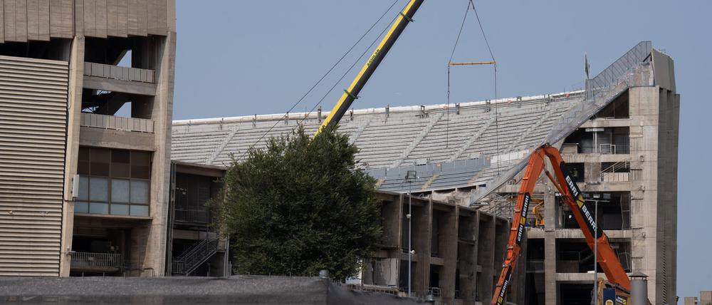 Das Stadion wird seit zweieinhalb Jahren renoviert. (Archivfoto)