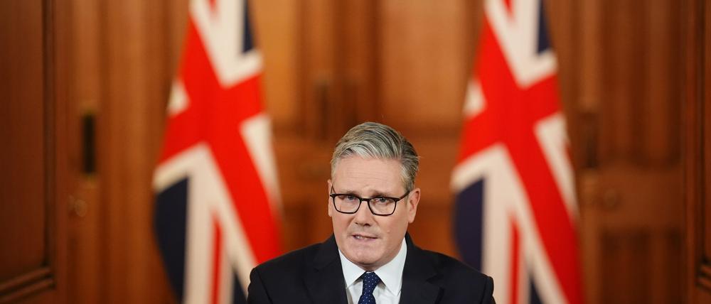 Die britische Regierung von Keir Starmer kündigt eine weitreichende Asylreform an. (Archivbild)