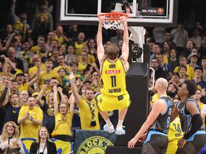 Moses Wood steht mit Alba im Pokalhalbfinale.