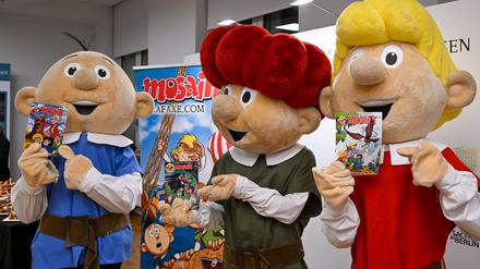 Abrax, Brabax und Califax sind seit Jahrzehnten allmonatlich unterwegs.