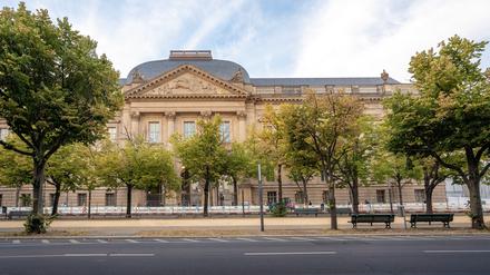 Berlin State Library at Unter den Linden Boulevard - Berlin, Germany