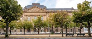 Berlin State Library at Unter den Linden Boulevard - Berlin, Germany
