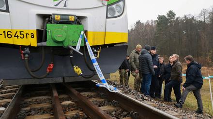 Polen beschuldigt russische Geheimdienste, für den Anschlag auf eine wichtige Bahnstrecke verantwortlich zu sein. (Archivbild)