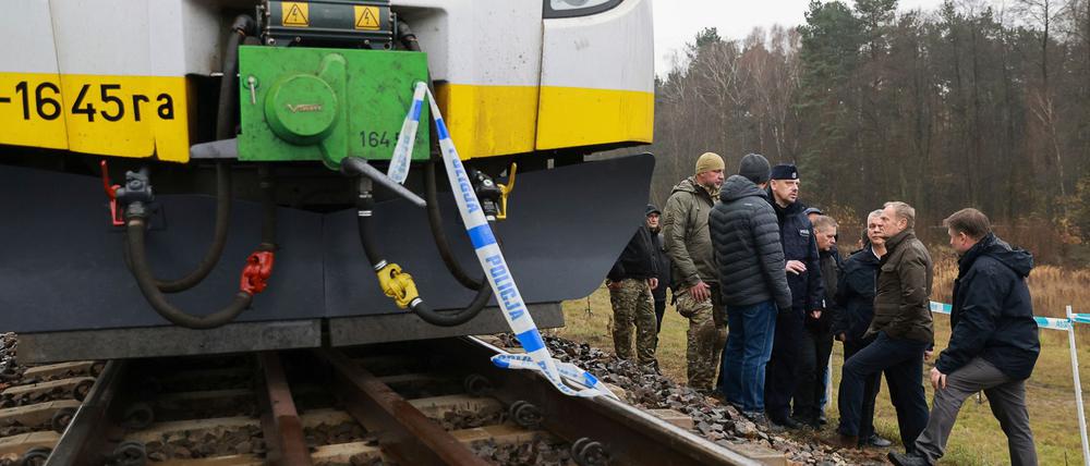 Polen beschuldigt russische Geheimdienste, für den Anschlag auf eine wichtige Bahnstrecke verantwortlich zu sein. (Archivbild)