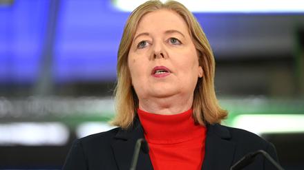 SPD-Arbeitsministerin Bas sieht keine Kompromissmöglichkeiten beim Rentenniveau. (Archivfoto)