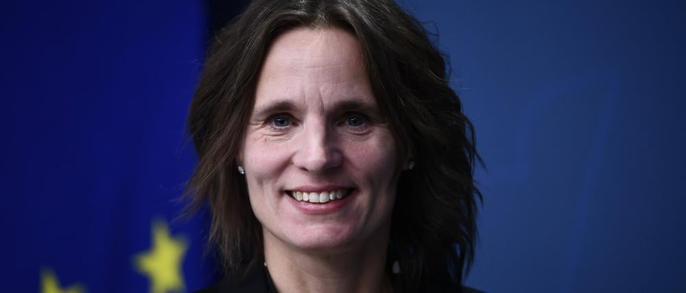 Jessika Roswall ist Kommissarin für Umwelt, Wasserresilienz und eine wettbewerbsfähige Kreislaufwirtschaft. 