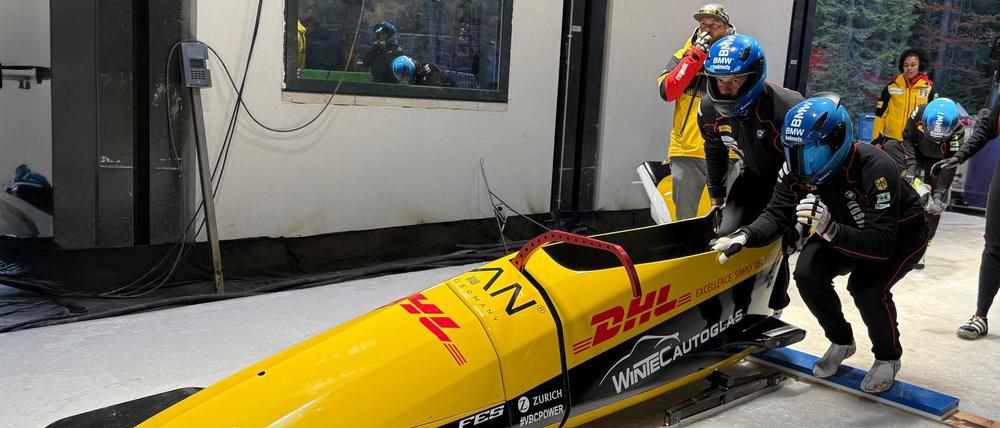 Johannes Lochner hat die neue Bahn mit seinem Anschieber Georg Fleischhauer umfassend getestet.