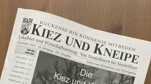 Die letzte Ausgabe der „Kiez und Kneipe“ Neukölln.
