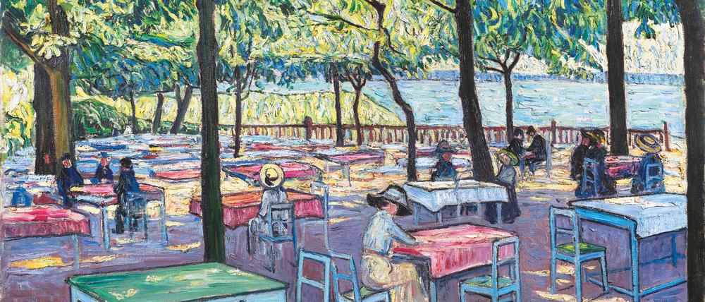 „Theo von Brockhusens „Farben im Licht“ im Potsdam Museum.