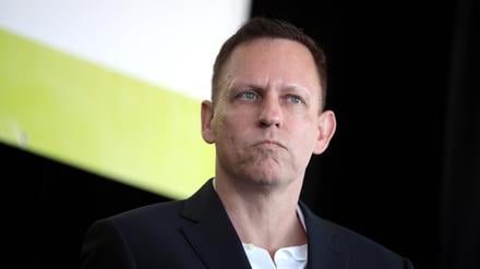 PayPal-Mitbegründer Peter Thiel spricht auf dem Converge Tech Summit in Scottsdale, Arizona (Symbolbild).
