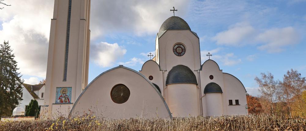 Das koptisch-orthodoxe Kloster St. Antonius in Waldsolms-Kröffelbach, wo ein drei Monate altes Baby aufgefunden wurde.