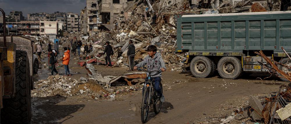 Eine UN-Resolution soll den US-Plan zur Beendigung des Gaza-Kriegs sichern. (Archivbild) 