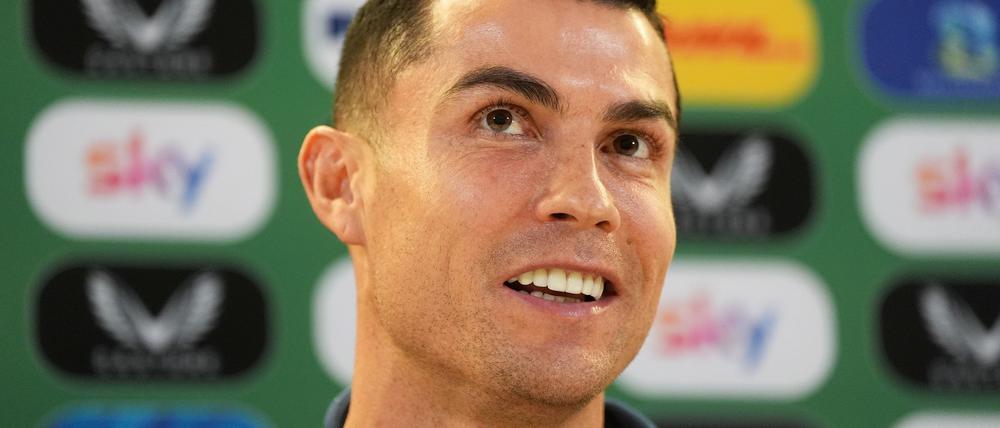 Fußball-Star Cristiano Ronaldo soll an diesem Dienstag ins Weiße Haus kommen. (Archivfoto)