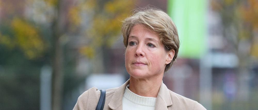 Christina Block, deutsche Gastronomin und Unternehmerin, kommt zum Prozess gegen sie selbst wegen mutmaßlicher Kindesentführung (Symbolbild).